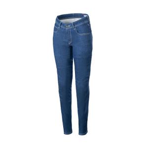 Alpinestars Daisy 3 Denim Dames Motorfiets Jeans Washed Blue