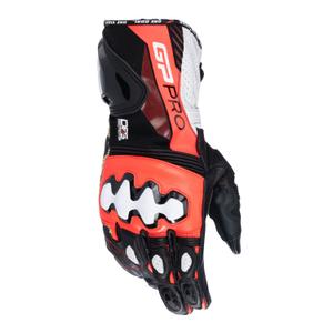 Motorhandschoenen Alpinestars GP PRO R 4 zwart-fluorood-wit