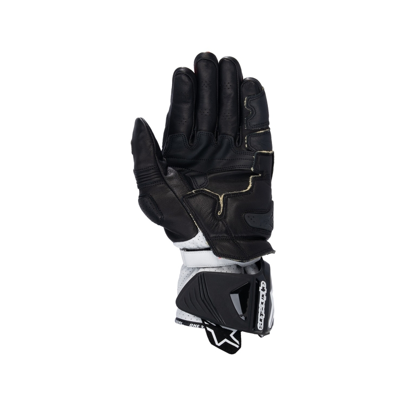 Motorhandschoenen Alpinestars GP PRO R 4 zwart-fluorood-wit