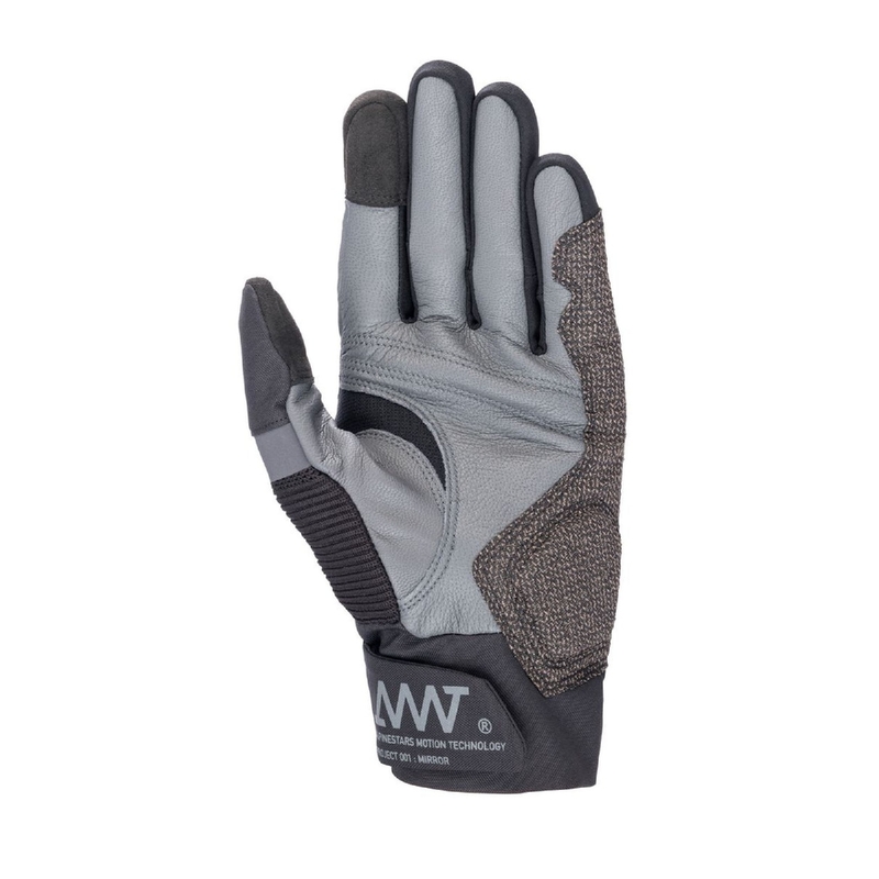 Alpinestars AMT-10 AIR HDRY motorhandschoenen zwart-donkergrijs