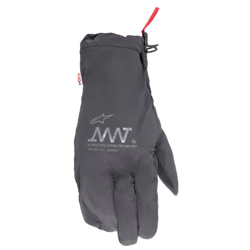 Alpinestars AMT-10 AIR HDRY motorhandschoenen zwart-donkergrijs