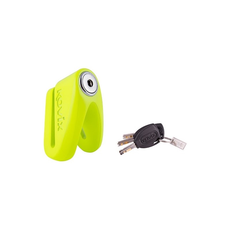 Schijfremslot KOVIX KVC/Z1 fluo geel