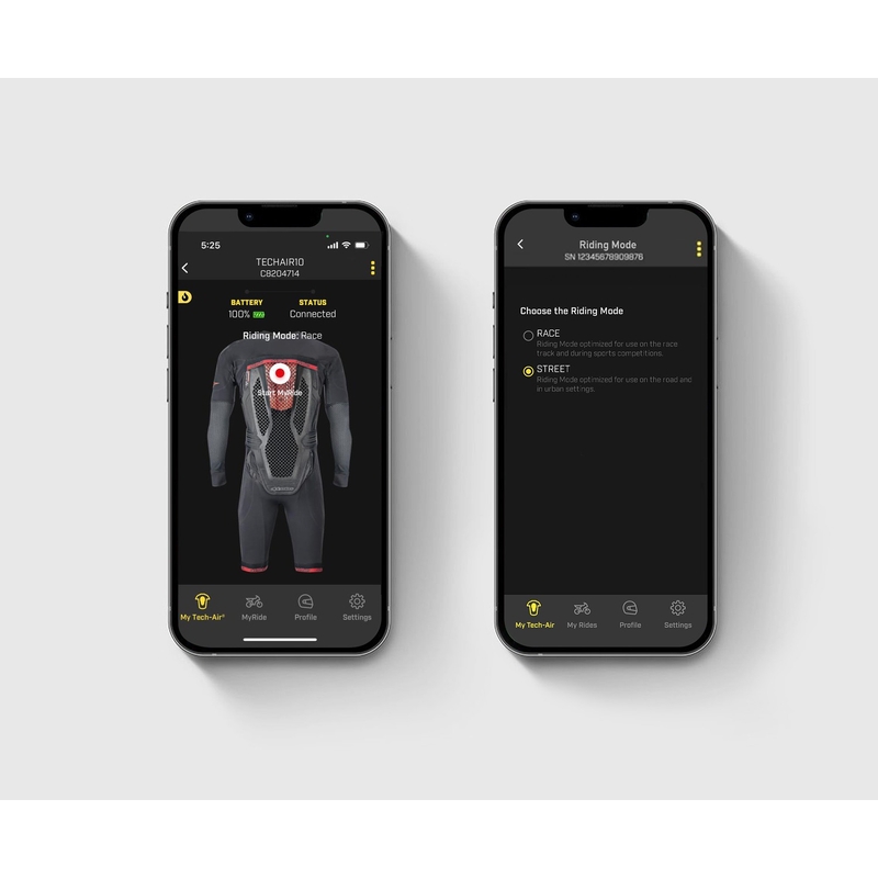 Alpinestars TECH-AIR®10 airbagsysteem zwart-rood-grijs