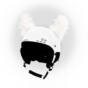 Yeti helm oren wit
