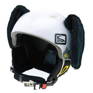 Helm oren Hond zwart