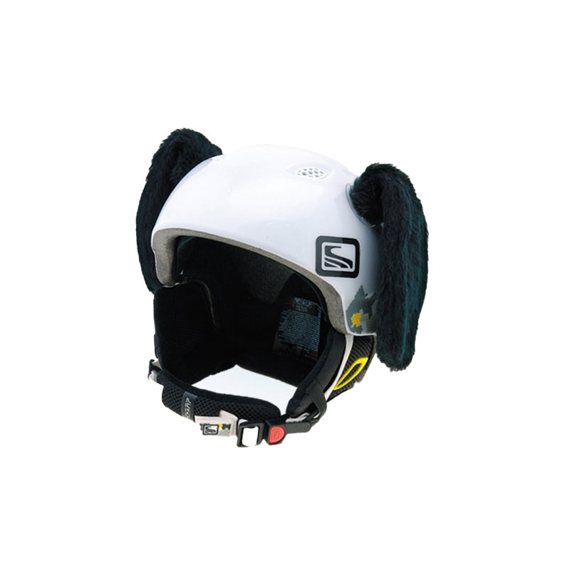 Helm oren Hond zwart