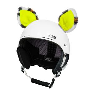 Helm oren Kat neon geel