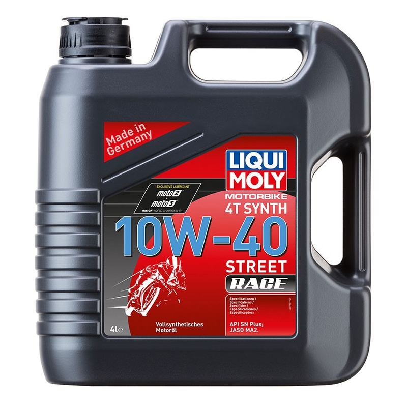 LIQUI MOLY Motorfiets 4T 10W40 Straatrace 4 l synthetische motorolie