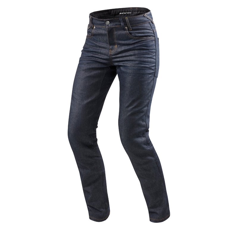 Motorjeans Revit Lombard 2 RF donkerblauw uitverkoop