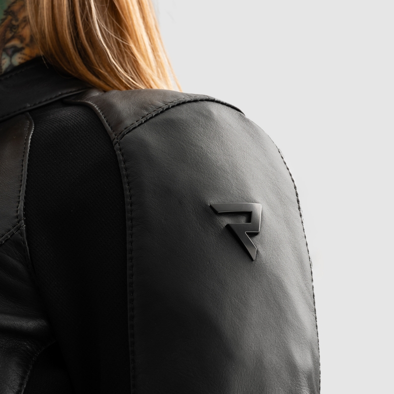 Rebelhorn Siena zwart leren motorjack voor dames