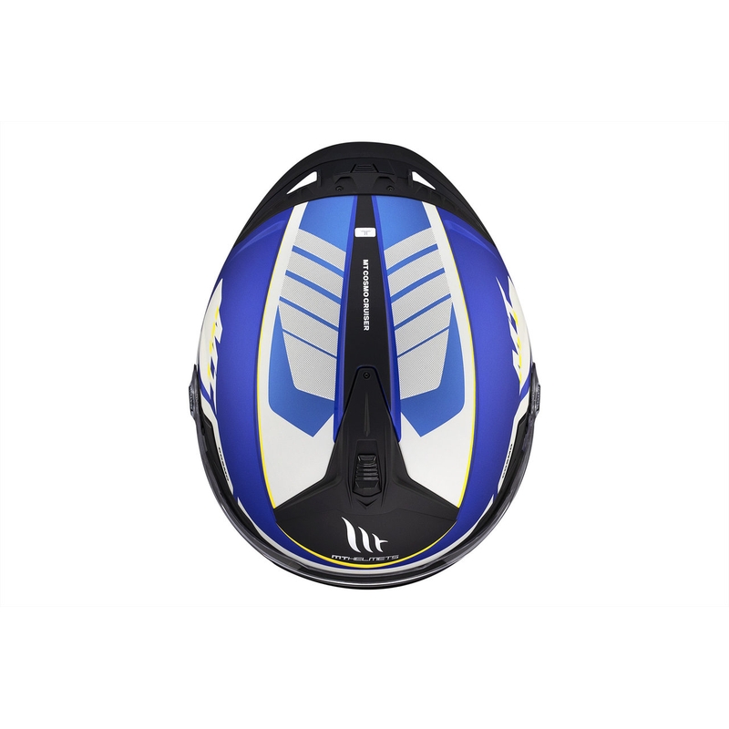 MT Cosmo SV Cruiser open helm mat blauw-zwart-grijs