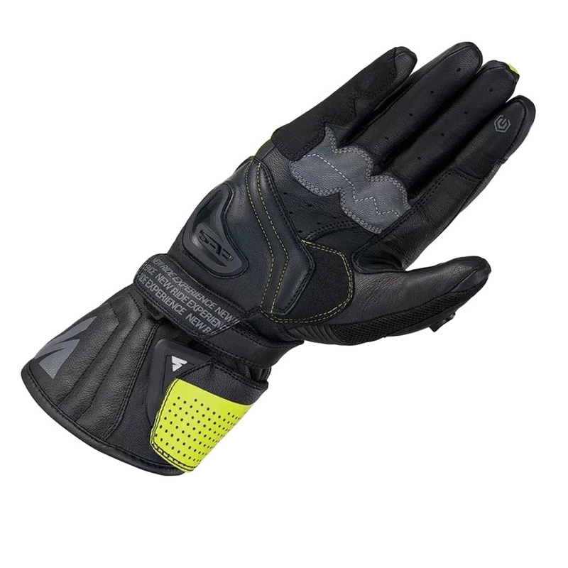 Motorhandschoenen Shima STR-2 Vent fluo geel