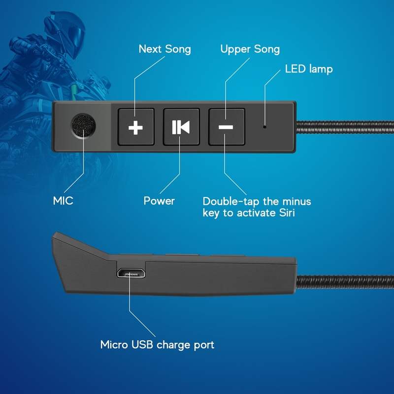 Bluetooth-headset MaxTo BT11 900 Ah