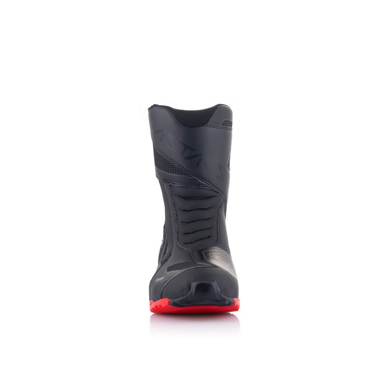 Alpinestars RT-7 DRYSTAR zwart met rode motorlaarzen