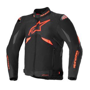 Alpinestars T-GP R 3 DRYSTAR zwart-fluorood-wit motorjas