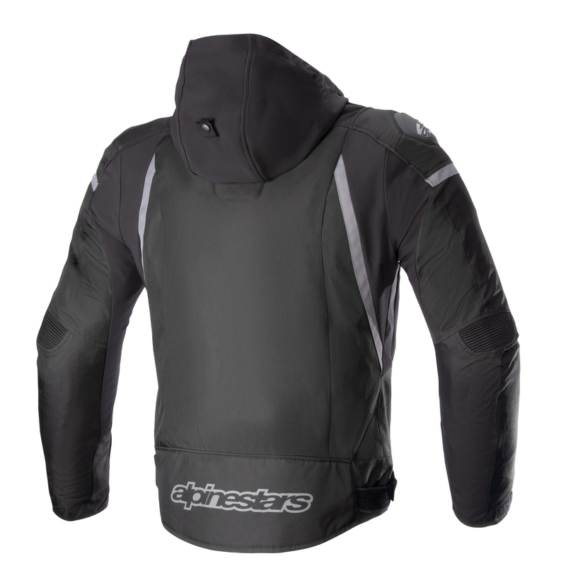 Alpinestars Zaca Waterdicht Motorjack Zwart-Donkergrijs