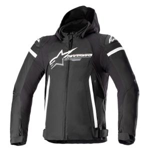 Alpinestars Zaca Waterdicht Zwart Wit Motorjack