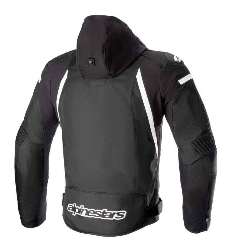 Alpinestars Zaca Waterdicht Zwart Wit Motorjack