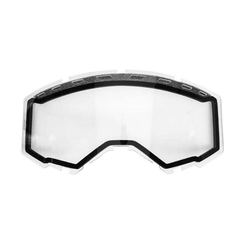 Dubbele plexi voor FLY Racing Focus bril helder uitverkoop
