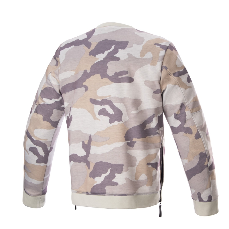 Alpinestars Legit Crew Fleece motortrui licht camouflagegrijs