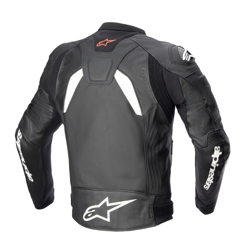 Alpinestars GP PLUS 4 zwart-witte motorjas