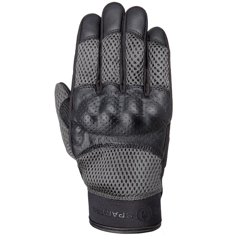 Oxford Spartan Air Motorcycle Handschoenen zwart-grijs