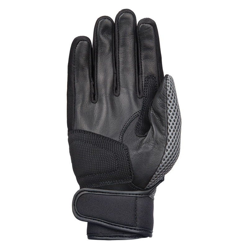 Oxford Spartan Air Motorcycle Handschoenen zwart-grijs
