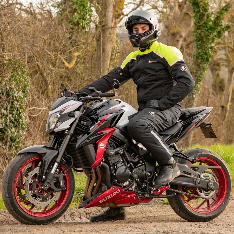 Oxford Spartan WP verlengde motorbroek zwart