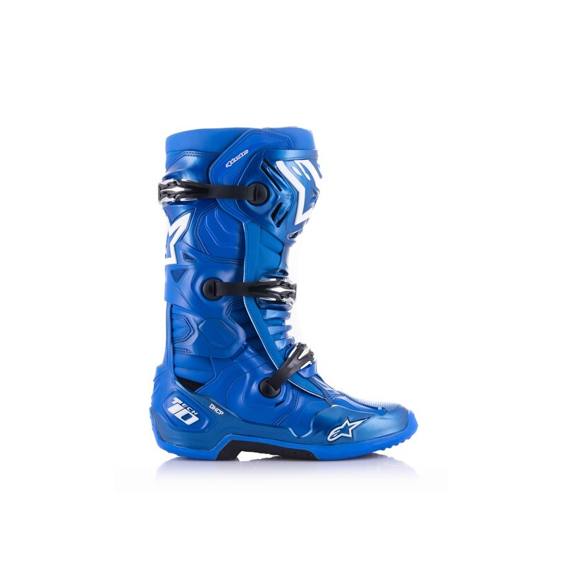 Alpinestars Tech 10 blauw-zwart-wit motorlaarzen