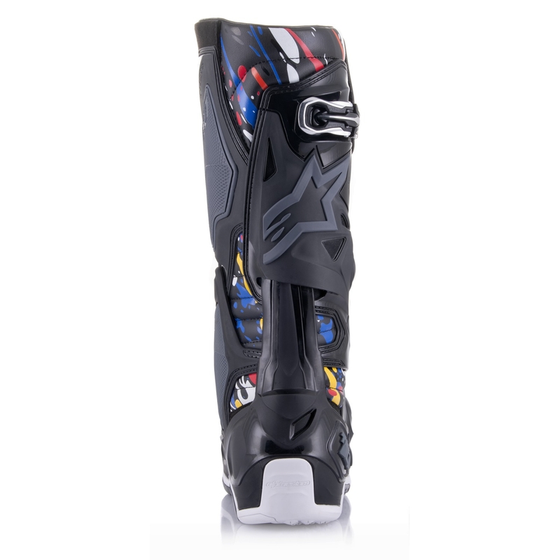 Boty na motorku Alpinestars Tech 10 Limitovaná Edice Renen černo-šedo-bílo-multicolor