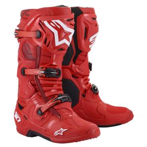 Alpinestars Tech 10 motorlaarzen rood