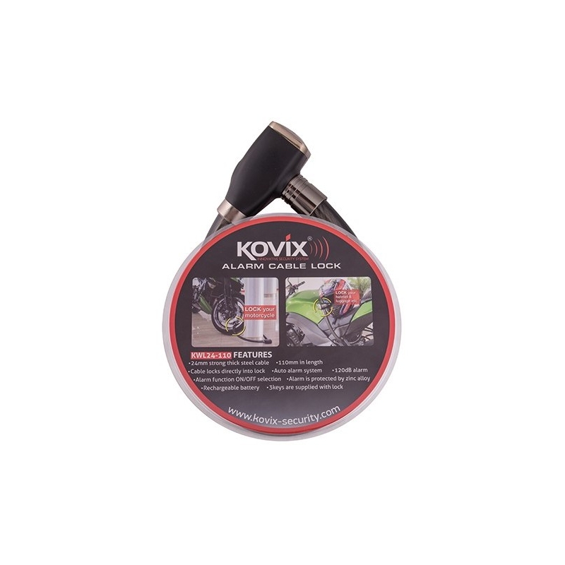 Kabelslot met alarm KOVIX KWL24-110