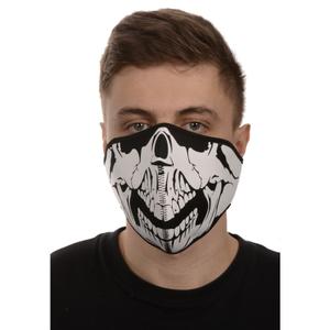 Emerze Schedel gezichtsmasker zwart/wit