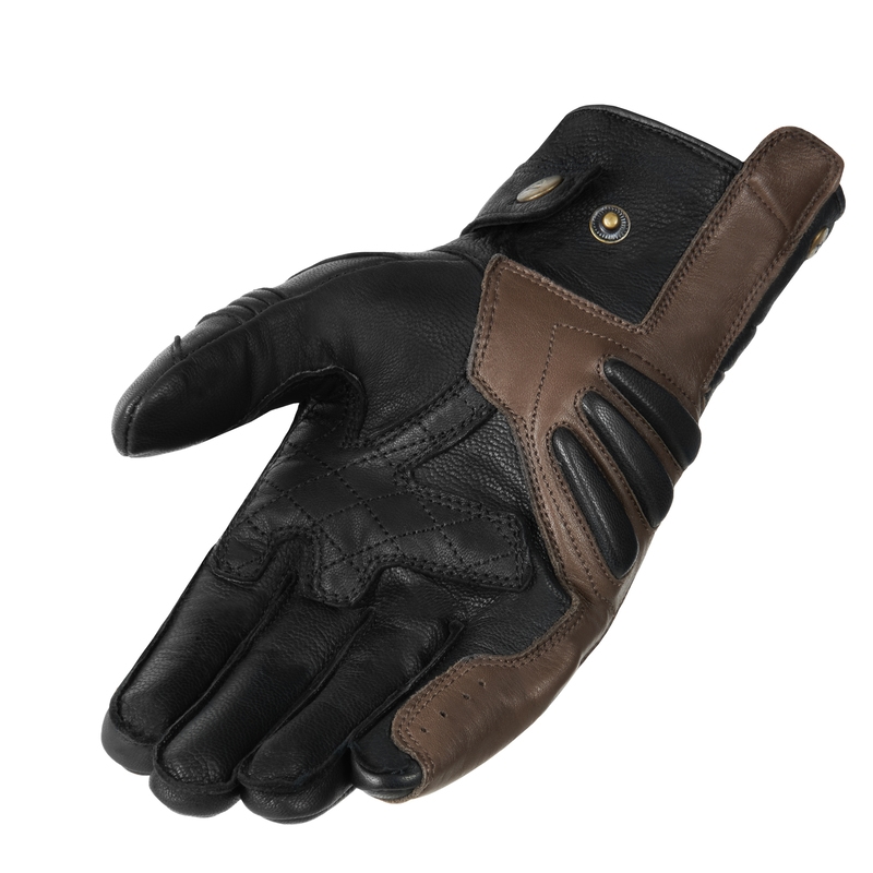 Rebelhorn Hunter zwart-bruine motorhandschoenen uitverkoop