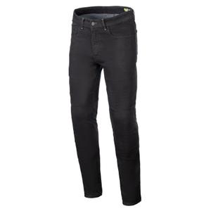 Alpinestars Radium 2 Denim Motorfiets Jeans Zwart