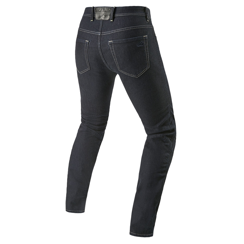 Alpinestars Radium 2 Denim Motorfiets Jeans Gewassen Blauw