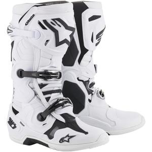Motorlaarzen Alpinestars Tech 10 wit - kwaliteit II uitverkoop