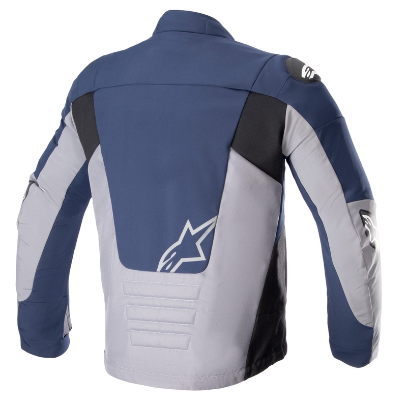 Alpinestars SMX Waterdicht Motorjack donkerblauw-grijs
