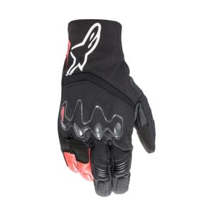 Alpinestars Hyde XT Drystar zwart en rood Motorhandschoenen