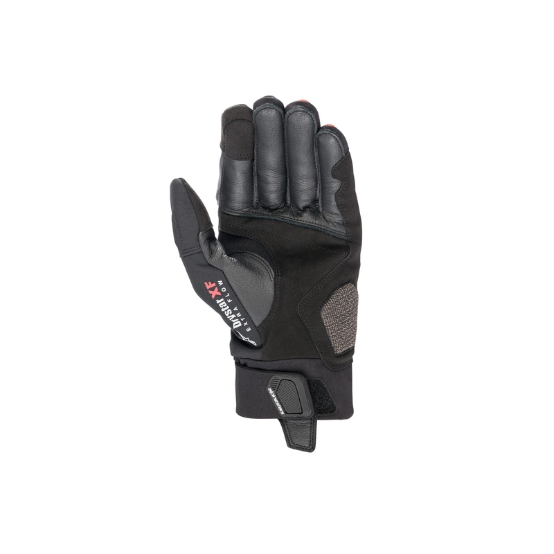 Alpinestars Hyde XT Drystar zwart en rood Motorhandschoenen