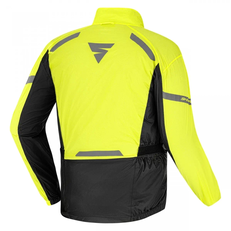 Shima Hydrodry 2.0 waterdichte jas zwart-fluor geel