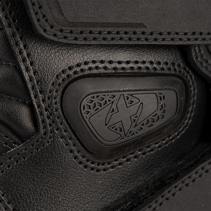 Oxford Delta zwarte motorlaarzen