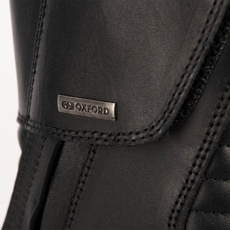 Dames Oxford Valentina Motorfiets Schoenen Zwart uitverkoop