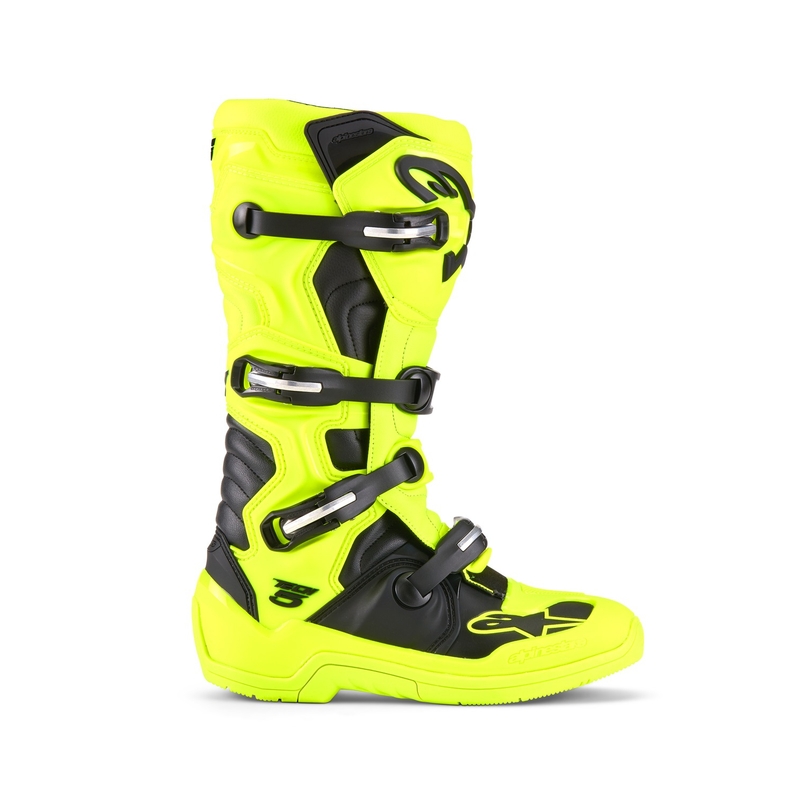 Alpinestars Tech 5 motorlaarzen fluo geel-zwart