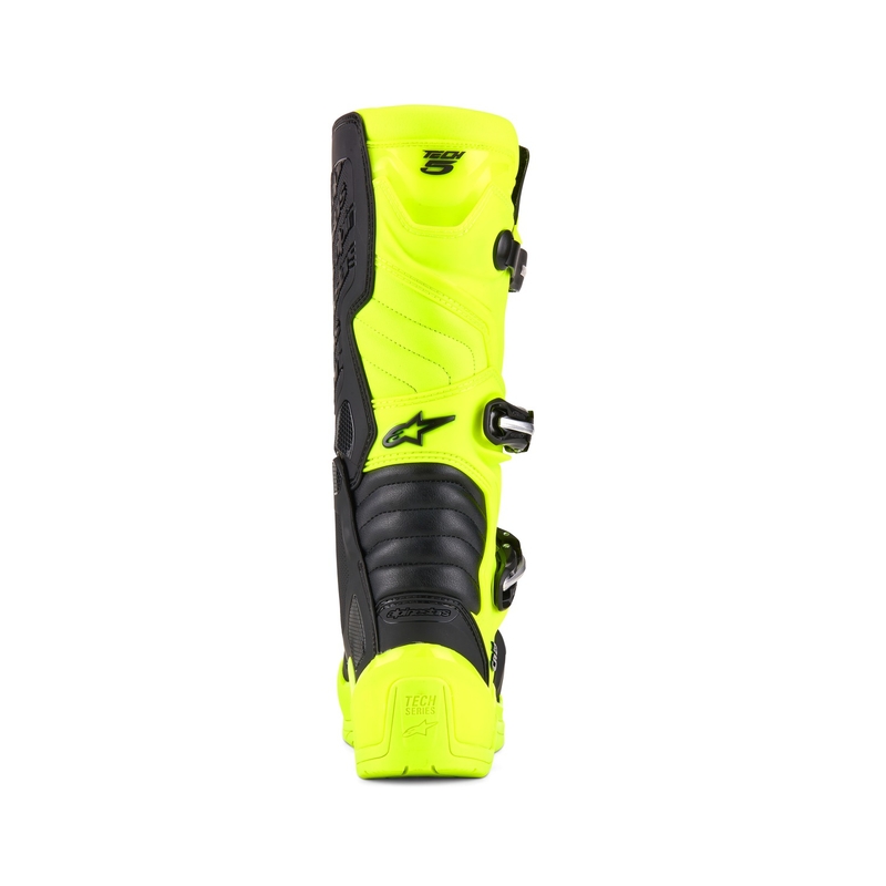 Alpinestars Tech 5 motorlaarzen fluo geel-zwart
