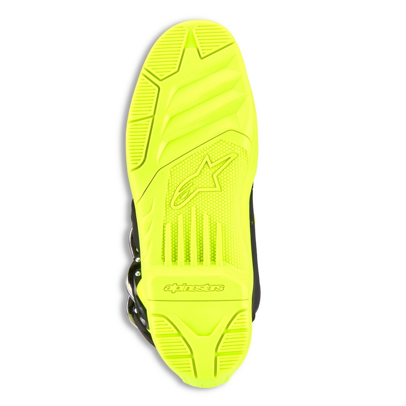 Alpinestars Tech 5 motorlaarzen fluo geel-zwart