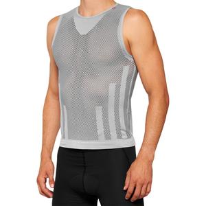 Verkoelende heren-T-shirt 100% ZEPHYR grijs