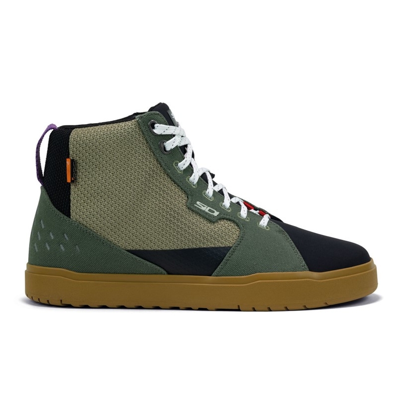 SIDI ARX Air motorlaarzen groen-zwart-bruin
