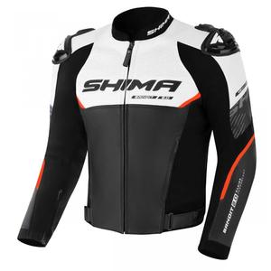 Motorjas Shima Bandit 2.0 zwart-wit-rood