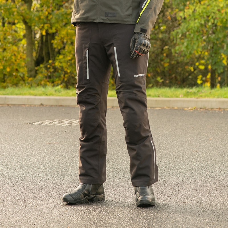 Oxford Advanced Hinterland DRY2DRY™ Zwarte verkorte motorbroek